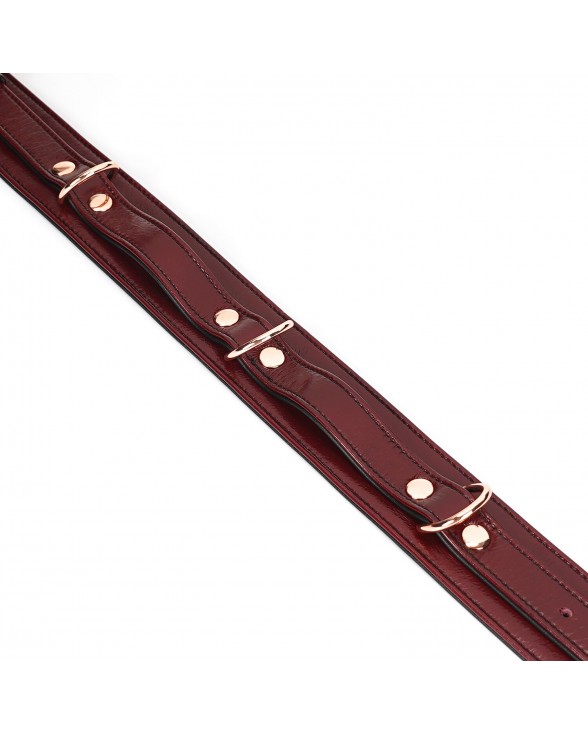 Наручники Liebe Seele Wine Red Thigh Cuffs L Size - 5