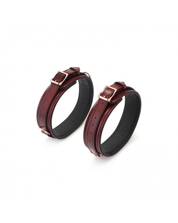 Наручники Liebe Seele Wine Red Thigh Cuffs L Size - 2