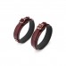 Наручники Liebe Seele Wine Red Thigh Cuffs L Size - 2