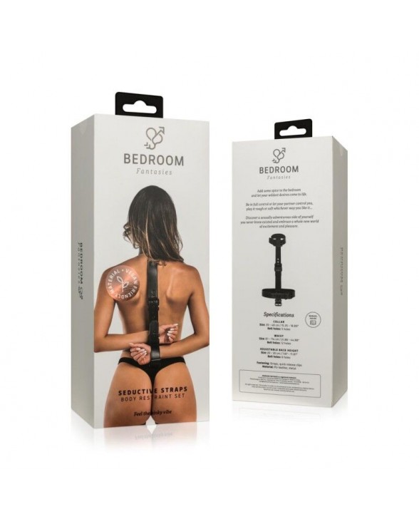 Фиксатор для рук и шеи Bedroom Fantasies Seductive Straps Body Restraint Set - 5