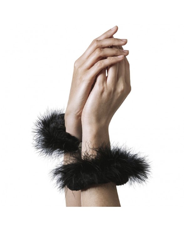 Наручники металеві Adrien Lastic Handcuffs Black - 2