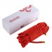 Веревка для шибари LOCKINK SEVANDA Shibari Pratice Rope Red, 8 метров - 1