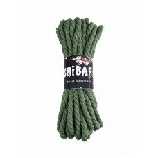 Бавовняна мотузка для шибарі Feral Feelings Shibari Rope, 8 м хакі