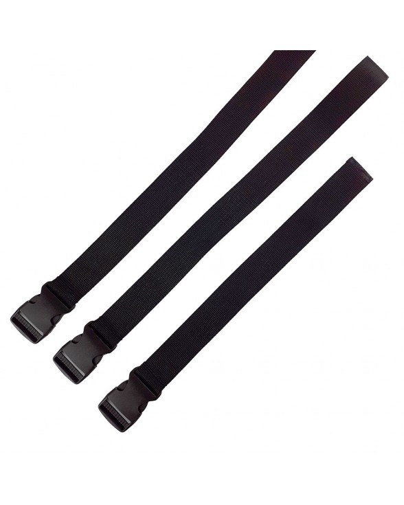 Ремни для бондажа Art of Sex - BDSM Bondage Black Night Simple - 4