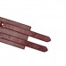 Шкіряний пояс для бондажу Liebe Seele Wine Red Waist Cuff L Size - 2