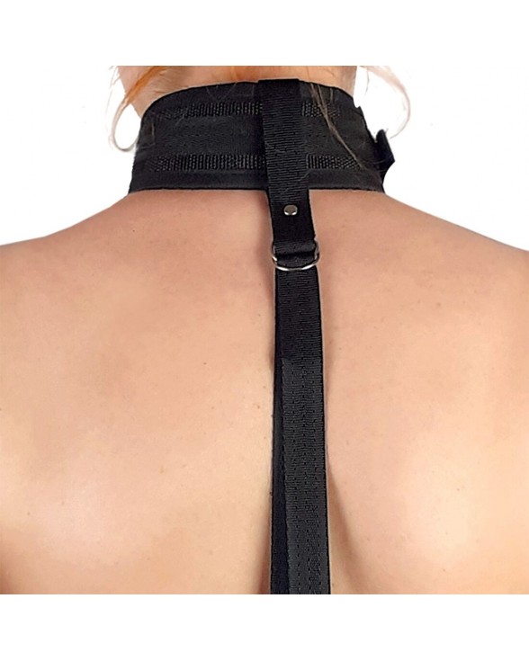 Набор для фиксации Art of Sex BDSM Collar and Handcuffs - 1