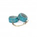 Поножі Liebe Seele Blue Lamb Leather Ankle Cuffs with Velvet Lining