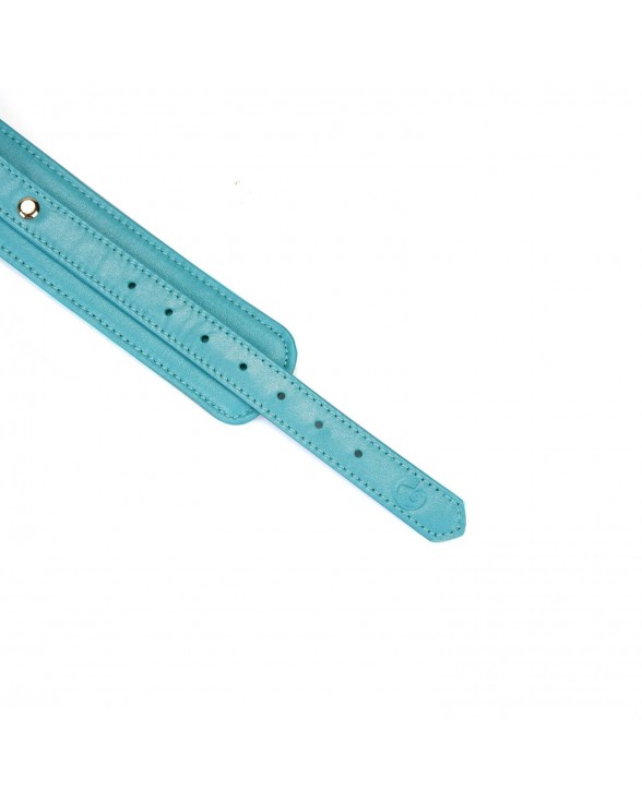 Поножі Liebe Seele Blue Lamb Leather Ankle Cuffs with Velvet Lining - 5