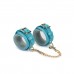 Поножі Liebe Seele Blue Lamb Leather Ankle Cuffs with Velvet Lining - 1