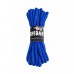 Бавовняна мотузка для шибарі Feral Feelings Shibari Rope, 8 м синя