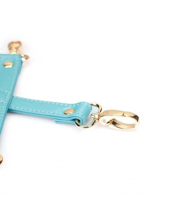 Хрестовина Liebe Seele Blue Lamb leather Hogtie with Velvet Lining - 1