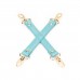 Хрестовина Liebe Seele Blue Lamb leather Hogtie with Velvet Lining