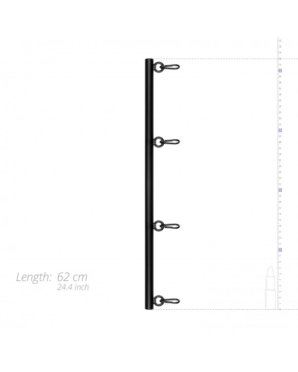 Фиксатор для рук и ног Bedroom Fantasies Spreader Bar Lightweight Restraint Bar - Black - 2