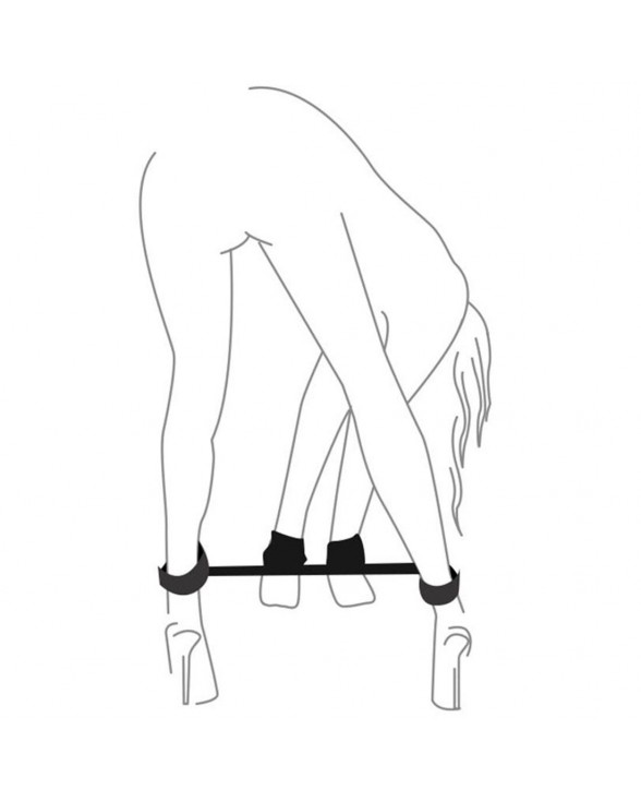 Набор для фиксации Art of Sex - BDSM Straight Line Fixation Simple - 1