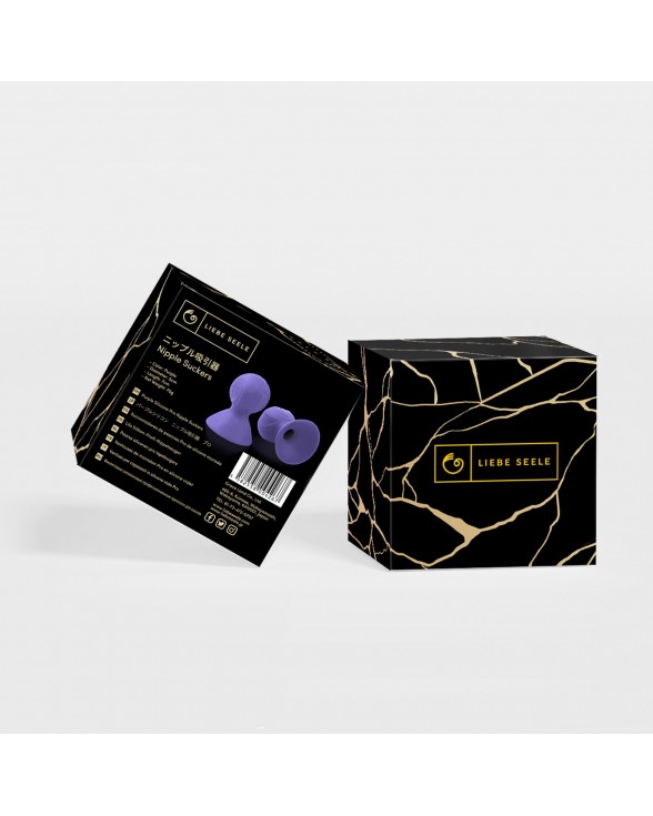 Присоски для сосків Liebe Seele Nipple Suckers Purple - 1
