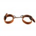 Наручники LOCKINK Wristcuffs/Anklecuffs Brown Set - 4
