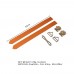 Наручники LOCKINK Wristcuffs/Anklecuffs Brown Set - 6