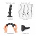 Насадка для страпону Strap-On-Me Dildo Plug Balls Black L - 2