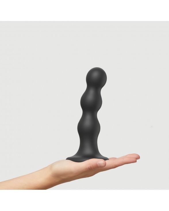 Насадка для страпону Strap-On-Me Dildo Plug Balls Black L - 1