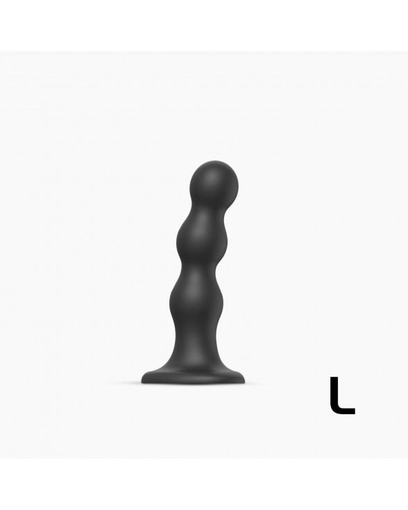 Насадка для страпону Strap-On-Me Dildo Plug Balls Black L