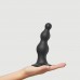 Насадка для страпона Strap-On-Me Dildo Plug Beads Black L - 1
