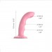 Насадка для страпону з подвійною точковою пульсацією Strap-On-Me TAPPING DILDO WAVE - CORAL PINK - 1