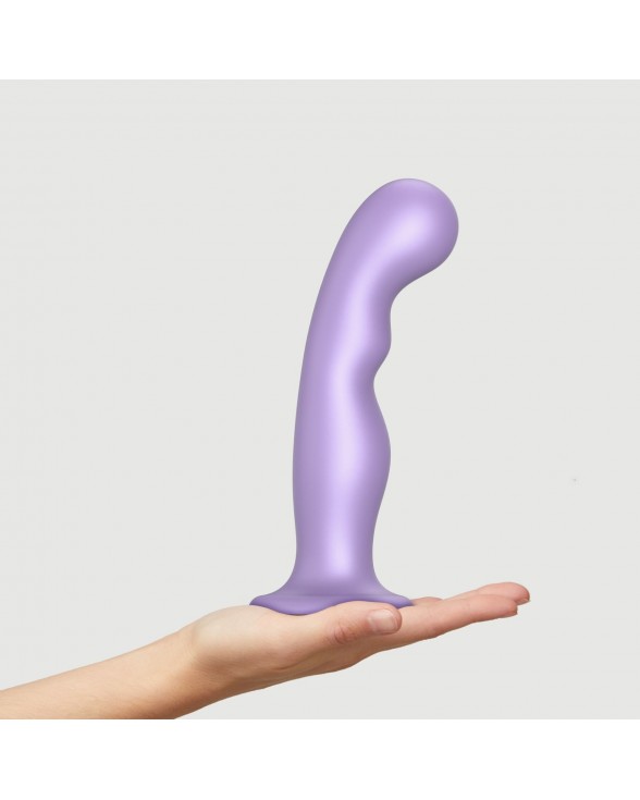 Насадка для страпону Strap-On-Me Dildo Plug P&G Lilas Metallic XXL - 1