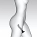 Насадка для страпону Strap-On-Me P&G-Spot Dildo, силікон, розмір S - 5