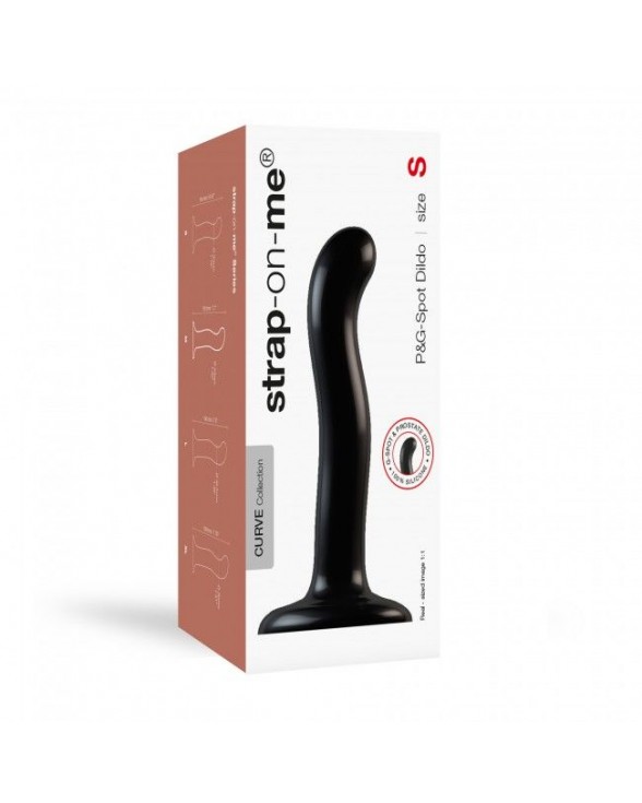 Насадка для страпону Strap-On-Me P&G-Spot Dildo, силікон, розмір S - 7
