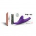Вібронасадка для страпону з вакуумною стимуляцією Strap-On-Me Multi Orgasm Dildo S Purple - 7