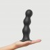 Насадка для страпону Strap-On-Me Dildo Plug Balls Black XXL - 1