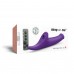 Вібронасадка для страпону з вакуумною стимуляцією Strap-On-Me Multi Orgasm Dildo L Purple - 7
