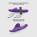 Вібронасадка для страпону з вакуумною стимуляцією Strap-On-Me Multi Orgasm Dildo L Purple - 3
