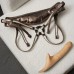 Вібронасадка для страпону з вакуумною стимуляцією Strap-On-Me Multi Orgasm Realistic Dildo M Vanilla - 5