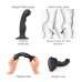 Насадка для страпона Strap-On-Me Dildo Plug P&G Black XL - 2