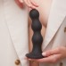 Насадка для страпону Strap-On-Me Dildo Plug Balls Black S - 5