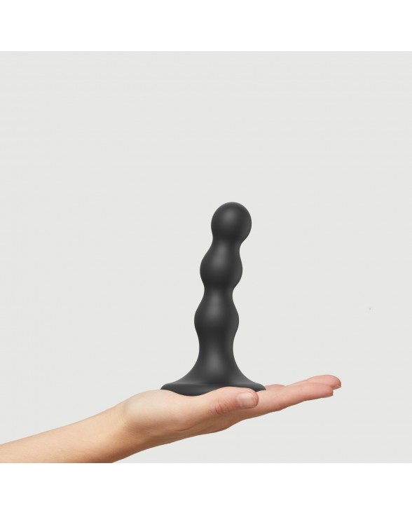 Насадка для страпону Strap-On-Me Dildo Plug Balls Black S - 1