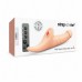 Вібронасадка для страпону з вакуумною стимуляцією Strap-On-Me Multi Orgasm Realistic Dildo L Vanilla - 6
