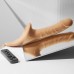 Вібронасадка для страпону з вакуумною стимуляцією Strap-On-Me Multi Orgasm Realistic Dildo L Vanilla - 1