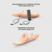 Вібронасадка для страпону з вакуумною стимуляцією Strap-On-Me Multi Orgasm Realistic Dildo L Vanilla - 3