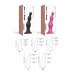 Насадка для страпона Strap-On-Me Dildo Plug Beads Black S - 3