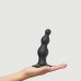 Насадка для страпона Strap-On-Me Dildo Plug Beads Black S - 1