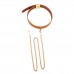Повідець LOCKINK Tied Collar with Leash Set - Brown - 3