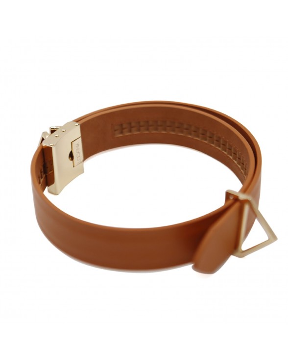 Повідець LOCKINK Tied Collar with Leash Set - Brown - 6
