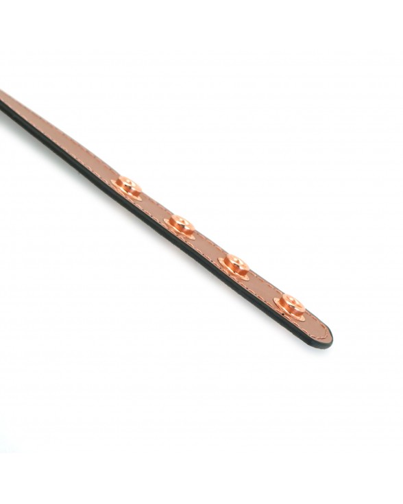 Нашийник із затискачами для сосків Liebe Seele Rose Gold Memory Collar with Nipple Clamps - 8