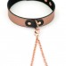 Нашийник із затискачами для сосків Liebe Seele Rose Gold Memory Collar with Nipple Clamps - 9