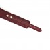 Ошейник с поводком Liebe Seele Wine Red Curved Collar - 6