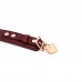 Ошейник с поводком Liebe Seele Wine Red Curved Collar - 4