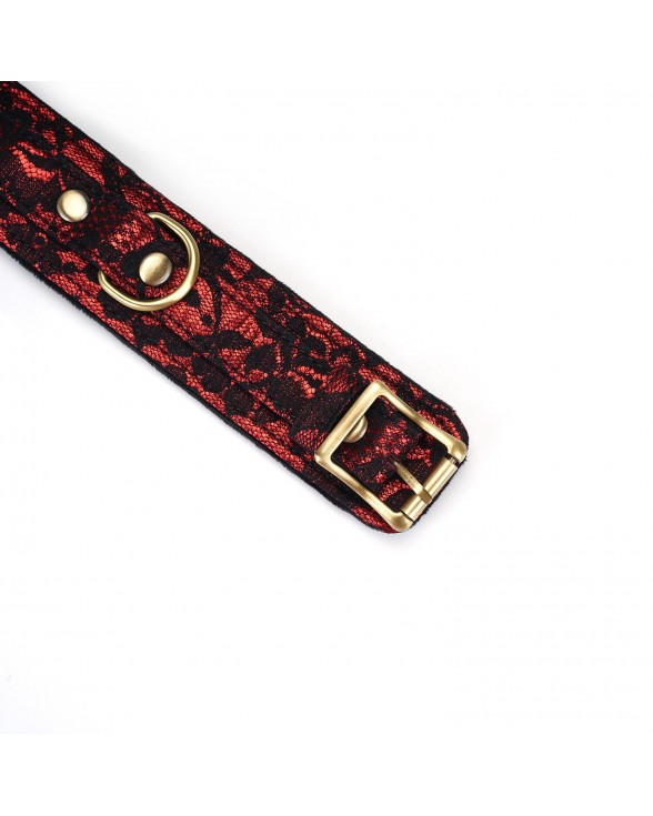 Нашийник з повідцем Liebe Seele Victorian Garden Collar with Leash - 5