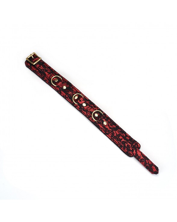 Нашийник з повідцем Liebe Seele Victorian Garden Collar with Leash - 3